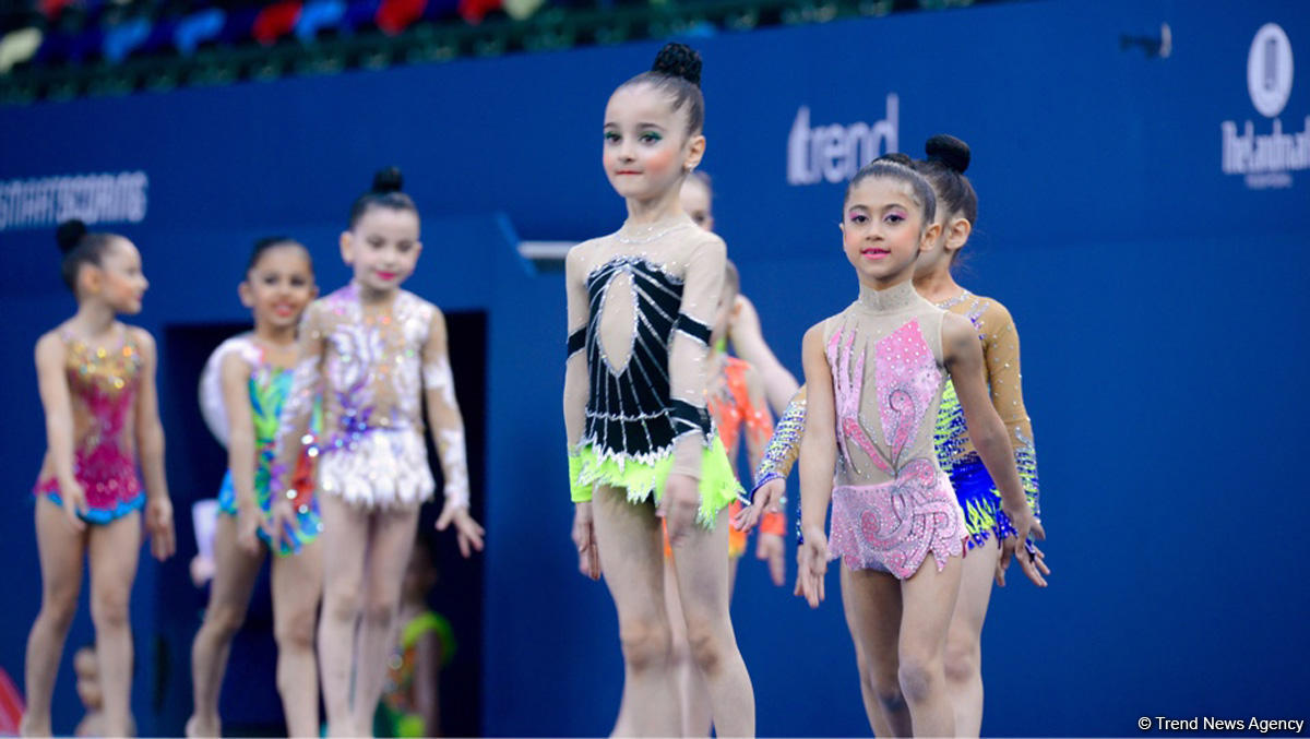 Uşaqların Beynəlxalq Müdafiəsi Gününə həsr olunmuş bədii gimnastika yarışına start verilib (FOTO)
