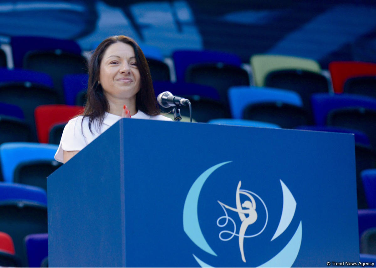 Uşaqların Beynəlxalq Müdafiəsi Gününə həsr olunmuş bədii gimnastika yarışına start verilib (FOTO)
