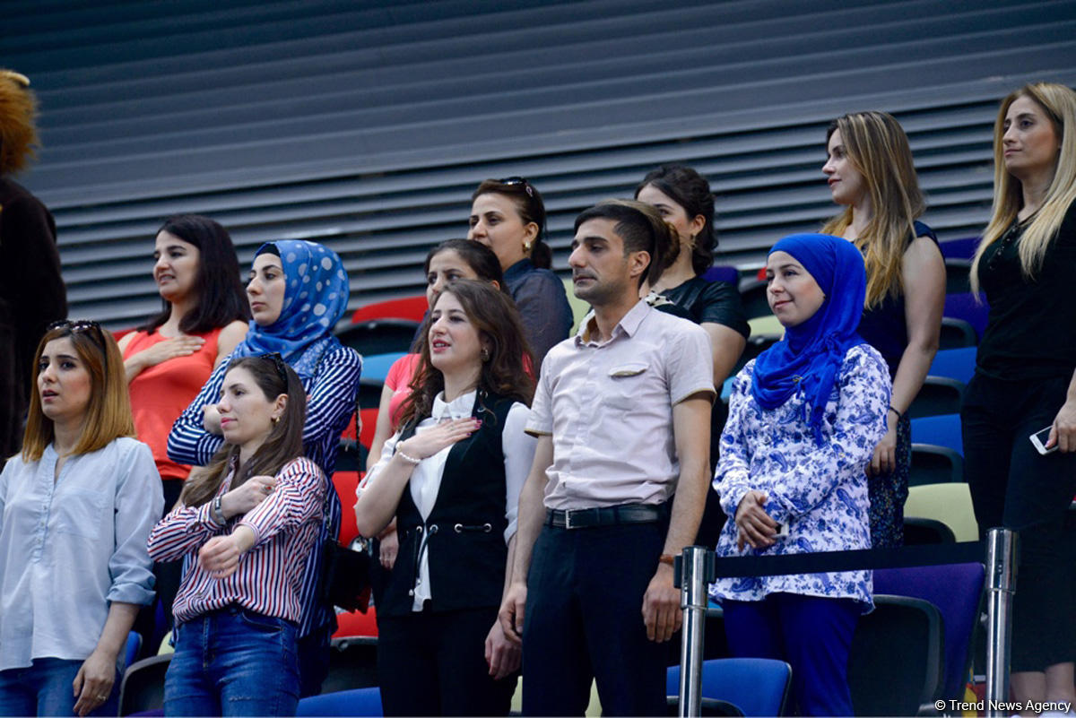 Uşaqların Beynəlxalq Müdafiəsi Gününə həsr olunmuş bədii gimnastika yarışına start verilib (FOTO)
