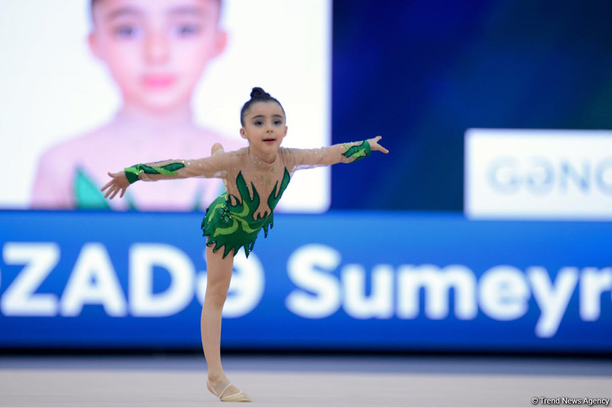 Uşaqların Beynəlxalq Müdafiəsi Gününə həsr olunmuş bədii gimnastika yarışına start verilib (FOTO)