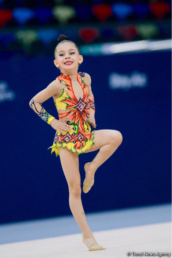 Uşaqların Beynəlxalq Müdafiəsi Gününə həsr olunmuş bədii gimnastika yarışına start verilib (FOTO)