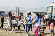 Leyla Əliyeva IDEA Heyvanlara Qayğı Mərkəzində sağlamlıq imkanları məhdud uşaqlar üçün təşkil edilən tədbirdə iştirak edib (FOTO)