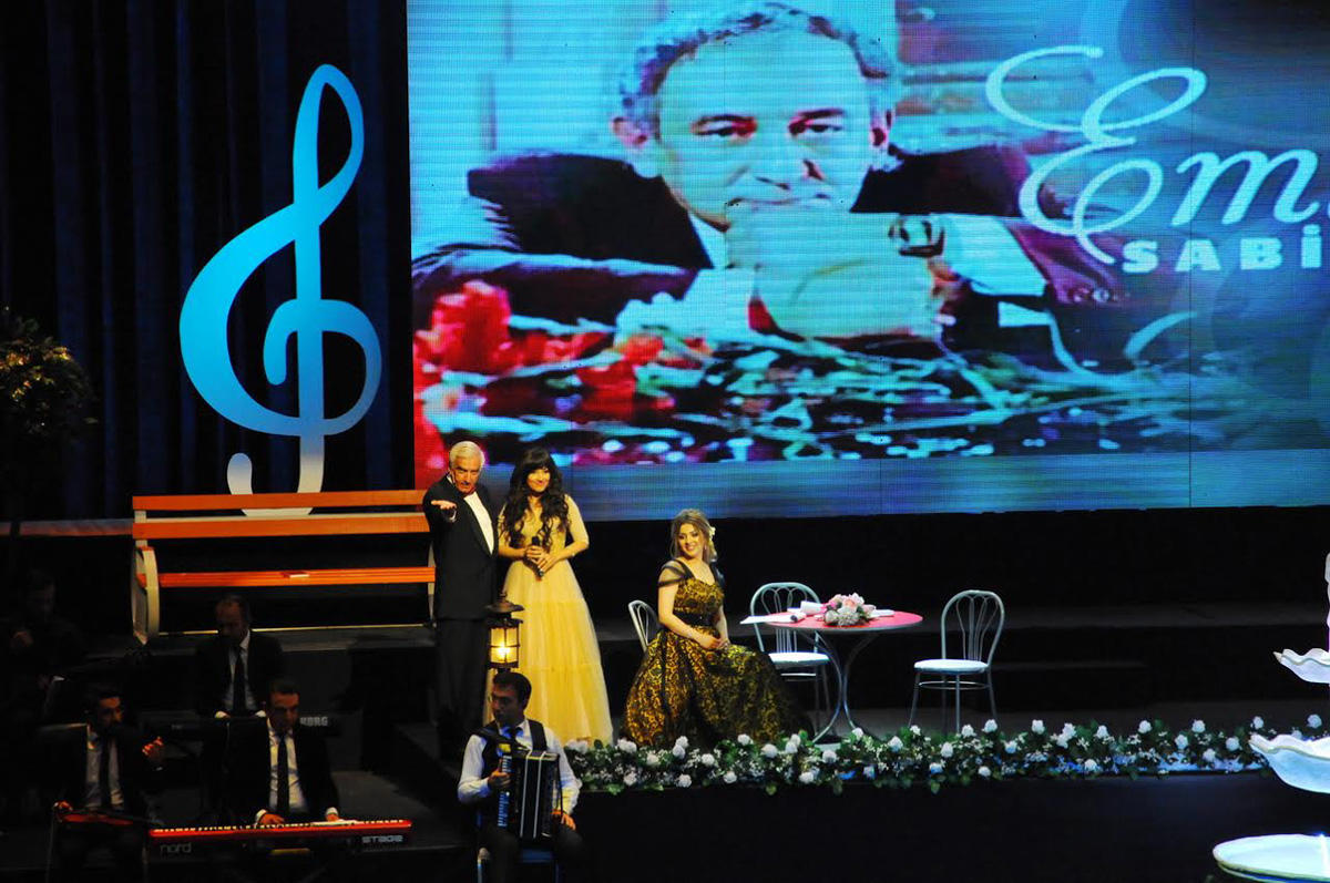Heydər Əliyev Sarayında Emin Sabitoğlunun mahnılarından ibarət konsert keçirilib (FOTO)