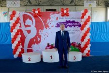 Bədii gimnastika üzrə "Nar şahzadəsi" və Göyçay Açıq birinciliyinə start verilib (FOTO)