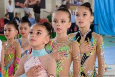 Bədii gimnastika üzrə "Nar şahzadəsi" və Göyçay Açıq birinciliyinə start verilib (FOTO)
