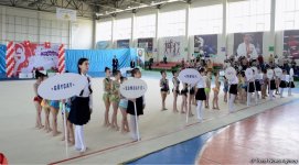 Bədii gimnastika üzrə "Nar şahzadəsi" və Göyçay Açıq birinciliyinə start verilib (FOTO)