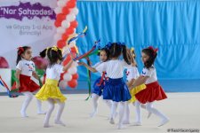 Bədii gimnastika üzrə "Nar şahzadəsi" və Göyçay Açıq birinciliyinə start verilib (FOTO)