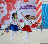 Bədii gimnastika üzrə "Nar şahzadəsi" və Göyçay Açıq birinciliyinə start verilib (FOTO)