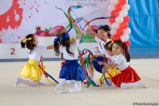 Bədii gimnastika üzrə "Nar şahzadəsi" və Göyçay Açıq birinciliyinə start verilib (FOTO)