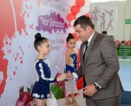 Bədii gimnastika üzrə "Nar şahzadəsi" və Göyçay Açıq birinciliyinə start verilib (FOTO)