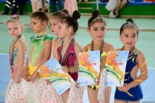 Bədii gimnastika üzrə "Nar şahzadəsi" və Göyçay Açıq birinciliyinə start verilib (FOTO)