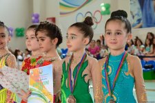 Bədii gimnastika üzrə "Nar şahzadəsi" və Göyçay Açıq birinciliyinə start verilib (FOTO)