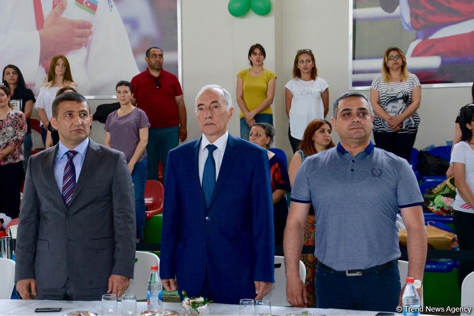 Bədii gimnastika üzrə "Nar şahzadəsi" və Göyçay Açıq birinciliyinə start verilib (FOTO)