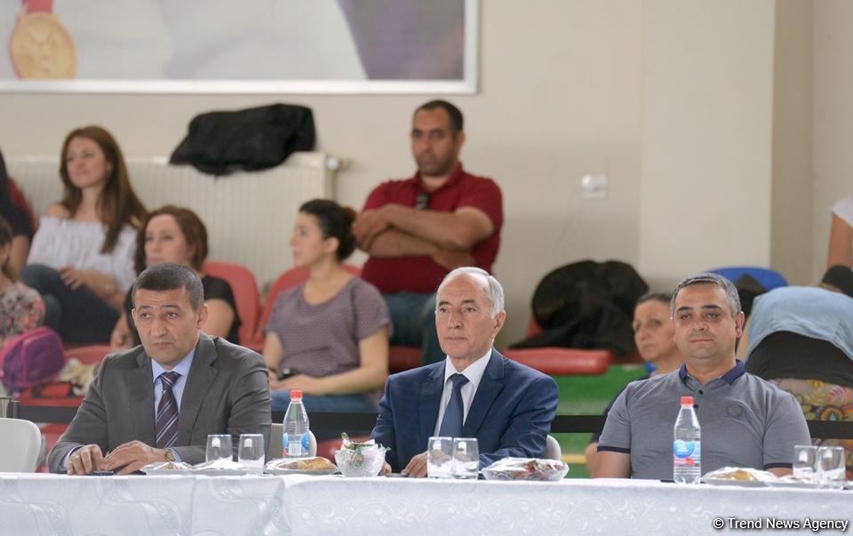 Bədii gimnastika üzrə "Nar şahzadəsi" və Göyçay Açıq birinciliyinə start verilib (FOTO)
