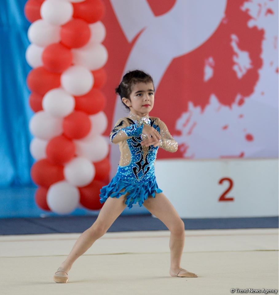Bədii gimnastika üzrə "Nar şahzadəsi" və Göyçay Açıq birinciliyinə start verilib (FOTO)