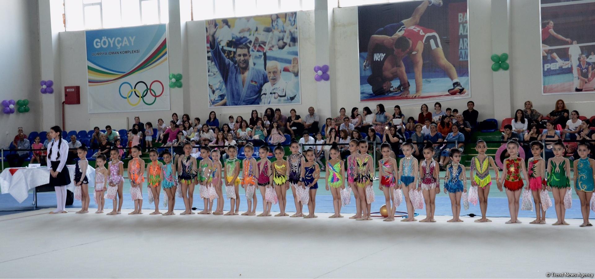Bədii gimnastika üzrə "Nar şahzadəsi" və Göyçay Açıq birinciliyinə start verilib (FOTO)