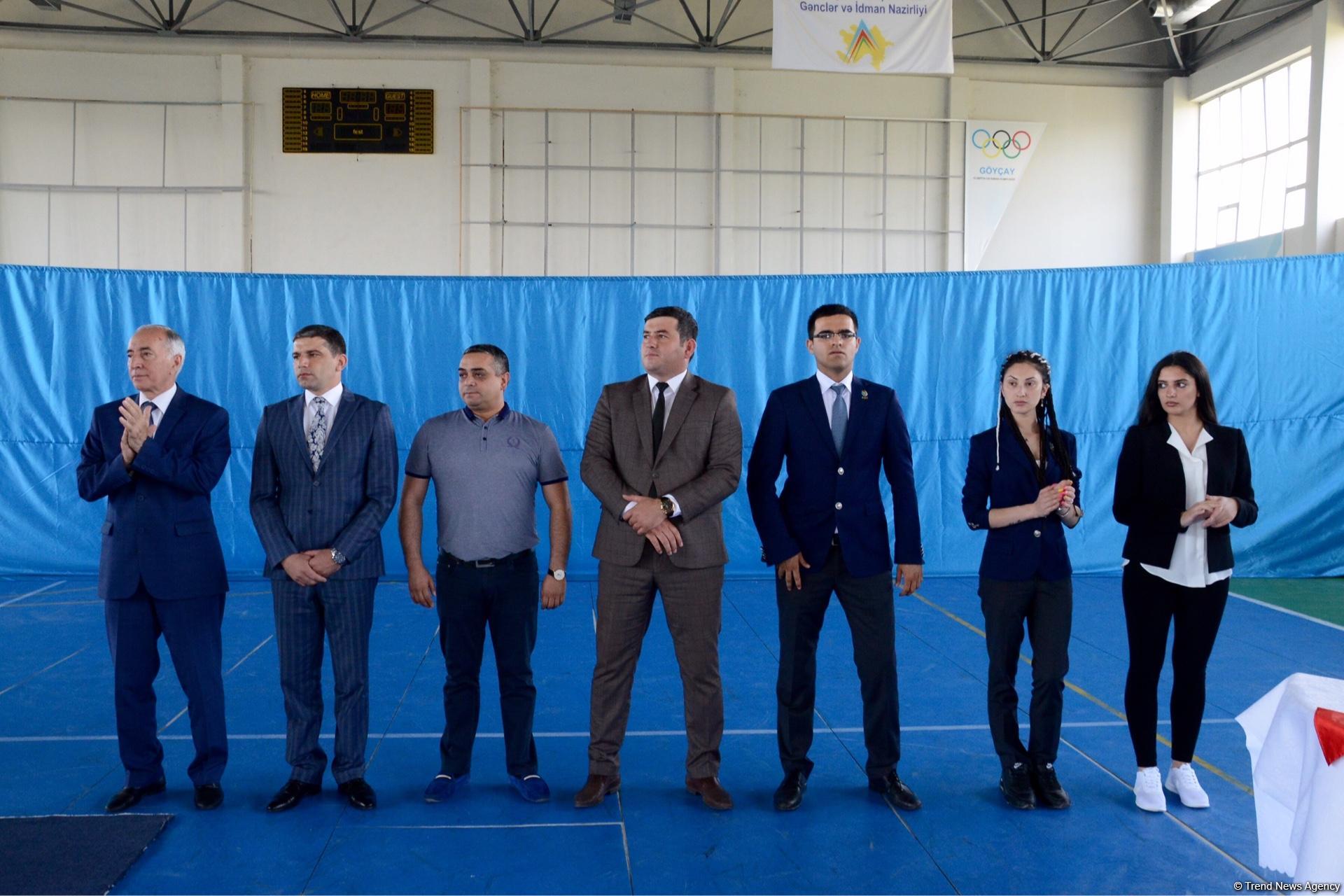 Bədii gimnastika üzrə "Nar şahzadəsi" və Göyçay Açıq birinciliyinə start verilib (FOTO)