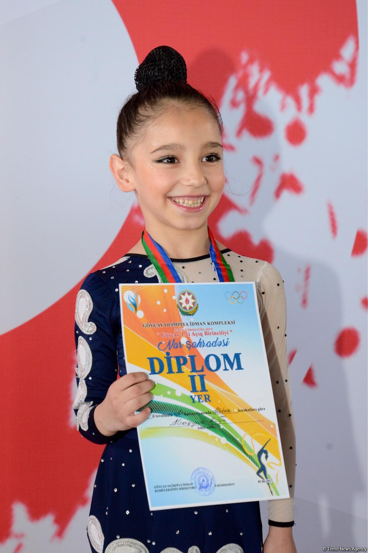 Bədii gimnastika üzrə "Nar şahzadəsi" və Göyçay Açıq birinciliyinə start verilib (FOTO)