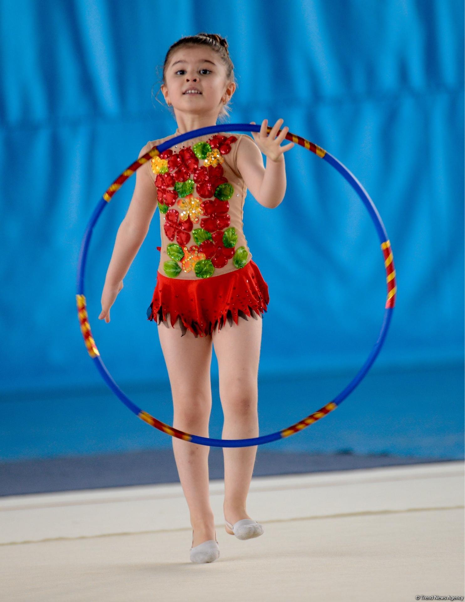 Bədii gimnastika üzrə "Nar şahzadəsi" və Göyçay Açıq birinciliyinə start verilib (FOTO)
