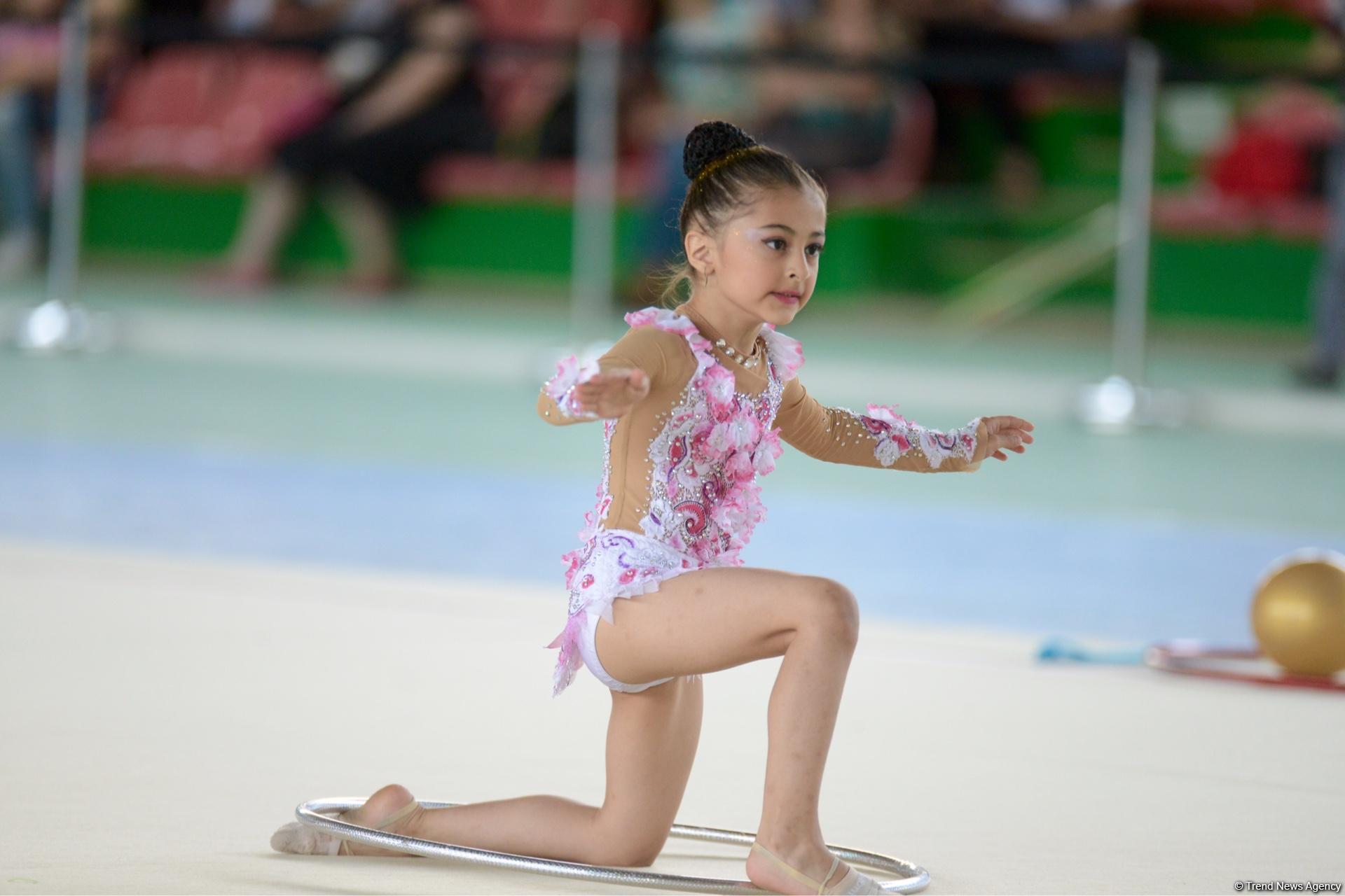 Bədii gimnastika üzrə "Nar şahzadəsi" və Göyçay Açıq birinciliyinə start verilib (FOTO)