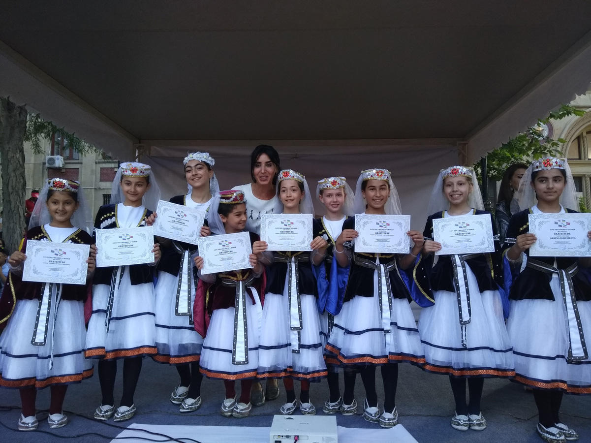 Bakıda "Save The Children's World" Beynəlxalq incəsənət festivalı keçirilib (FOTO)