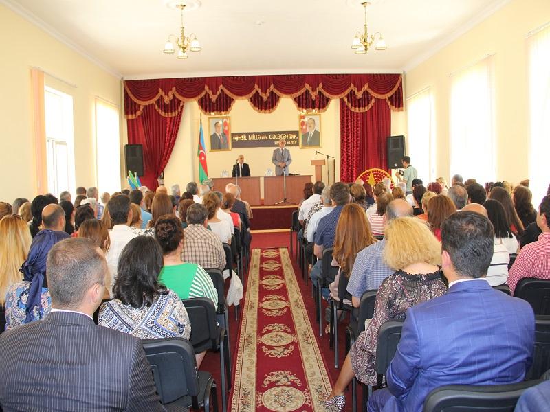 Bölgələrdə Bilik Fondunun mühazirələri davam edir (FOTO)