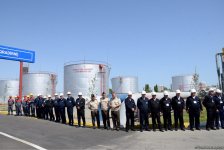 SOCAR Neft Emalı Zavodunda yeni qurğu istifadəyə verib (FOTO)