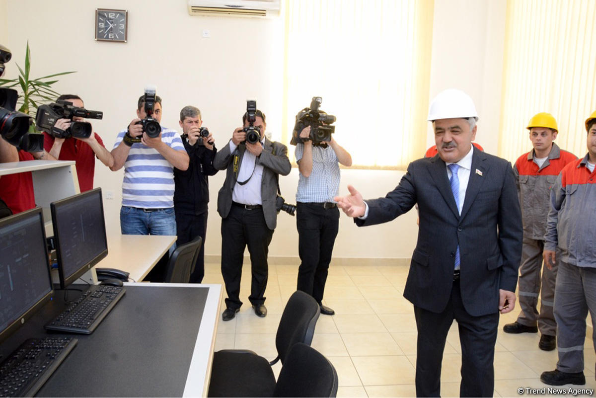 SOCAR Neft Emalı Zavodunda yeni qurğu istifadəyə verib (FOTO)