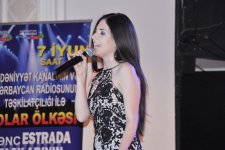 Gənc estrada ifaçılarının konserti keçirilib (FOTO)
