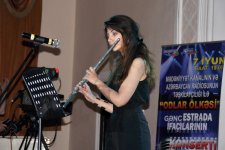 Gənc estrada ifaçılarının konserti keçirilib (FOTO)