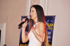 Gənc estrada ifaçılarının konserti keçirilib (FOTO)