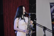 Gənc estrada ifaçılarının konserti keçirilib (FOTO)