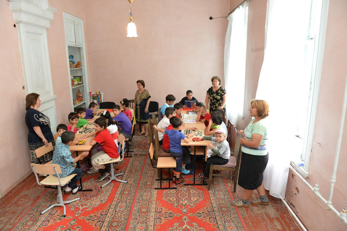 Heydər Əliyev Fondunun dəstəyi ilə Şəki qarışıq tipli uşaq evi üçün yeni bina inşa olunacaq (FOTO)