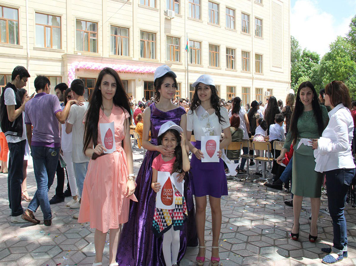 Bilik Fondu Ümumdünya Qan Donorları Günü ilə bağlı aksiya keçirib (FOTO)