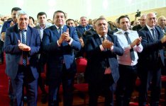Ağsuda Qurtuluş gününə həsr olunmuş konsert keçirilib (FOTO)