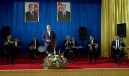 Ağsuda Qurtuluş gününə həsr olunmuş konsert keçirilib (FOTO)