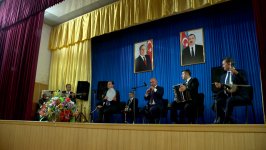 Ağsuda Qurtuluş gününə həsr olunmuş konsert keçirilib (FOTO)