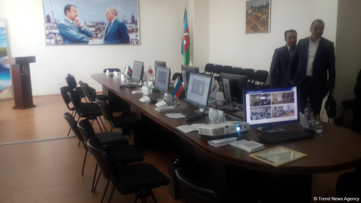 SOCAR-ın Tədris Mərkəzində müasir avtomatik idarəetmə sistemləri üzrə təlim otağının açılışı olub (FOTO)