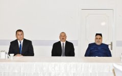 Prezident İlham Əliyev görkəmli alim, akademik Rəfiqə Əliyevanın qırx mərasimində iştirak edib (FOTO)