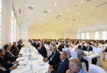 Prezident İlham Əliyev görkəmli alim, akademik Rəfiqə Əliyevanın qırx mərasimində iştirak edib (FOTO)