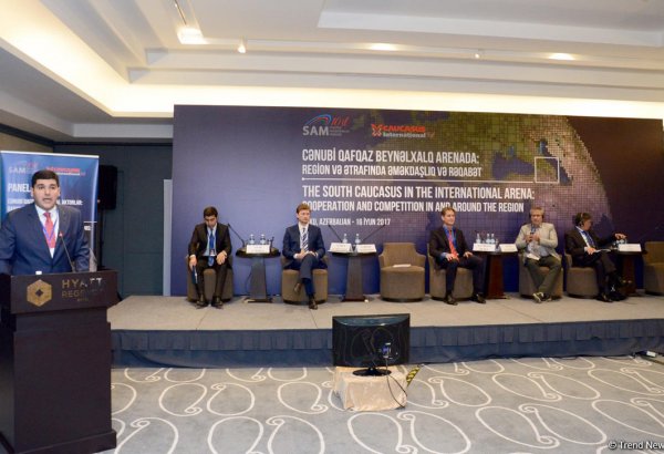 Bakıda Cənubi Qafqaz üzrə beynəlxalq konfrans keçirilib (FOTO)