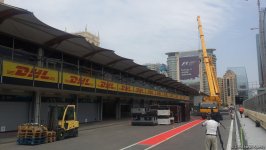 Bakıda Formula 1 treki 4 günə tam hazır olacaq (FOTO)