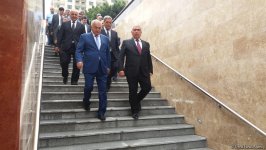 Hüseyn Cavid prospektində yeni piyada keçidi açıldı (FOTO)