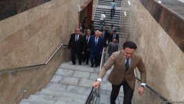 Hüseyn Cavid prospektində yeni piyada keçidi açıldı (FOTO)