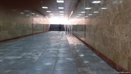 Hüseyn Cavid prospektində yeni piyada keçidi açıldı (FOTO)
