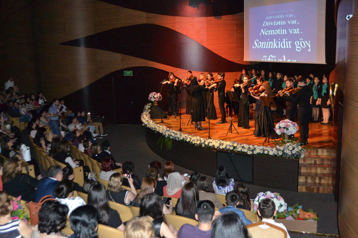 Beynəlxalq Muğam Mərkəzində Qurtuluş gününə həsr olunmuş konsert keçirilib (FOTO)