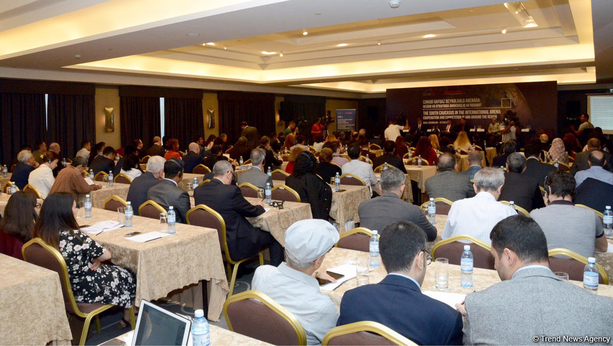 Bakıda Cənubi Qafqaz üzrə beynəlxalq konfrans keçirilib (FOTO)