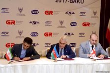 "Cənub-Qərb" nəqliyyat dəhlizi layihəsi üzrə protokol imzalanıb (FOTO)