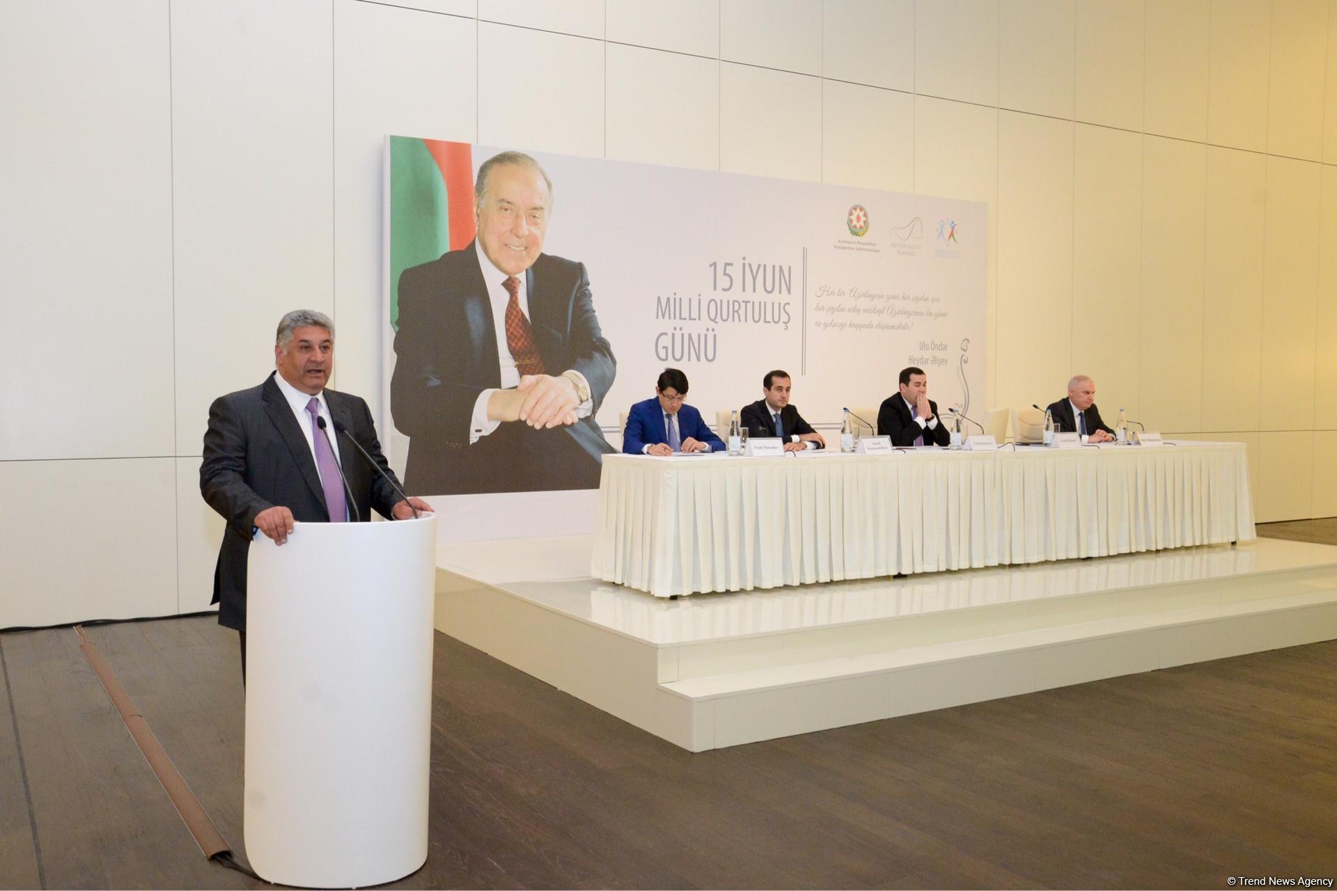 Yusuf Məmmədəliyev: İlham Əliyev və Birinci-vitse prezident Mehriban Əliyeva tərəfindən həyata keçirilən siyasət sayəsində uğur qazanan məhz gənclik olacaq (YENİLƏNİB) (FOTO)