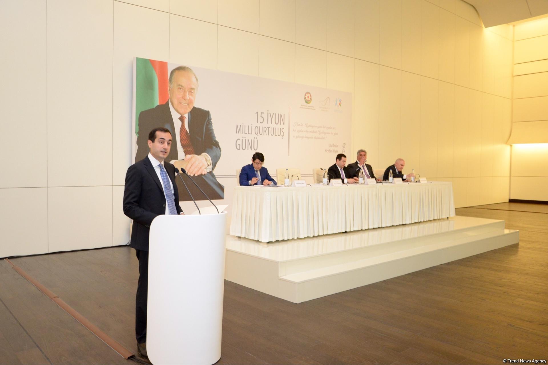 Yusuf Məmmədəliyev: İlham Əliyev və Birinci-vitse prezident Mehriban Əliyeva tərəfindən həyata keçirilən siyasət sayəsində uğur qazanan məhz gənclik olacaq (YENİLƏNİB) (FOTO)